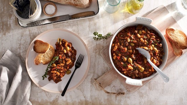 Teaser image for Italian Beef and White Bean Casserole